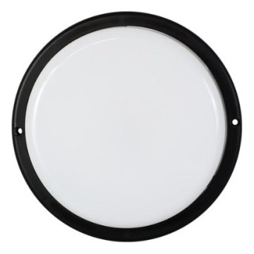 LED udendørs væglampe LED/9W/230V IP54 sort