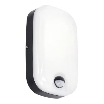 LED Udendørs væglampe m. bevægelses- og skumringssensor BAVANO LED/15W/230V 3000/4000/5700K IP54