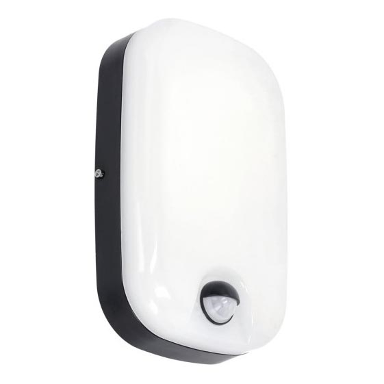 LED Udendørs væglampe m. bevægelses- og skumringssensor BAVANO LED/15W/230V 3000/4000/5700K IP54