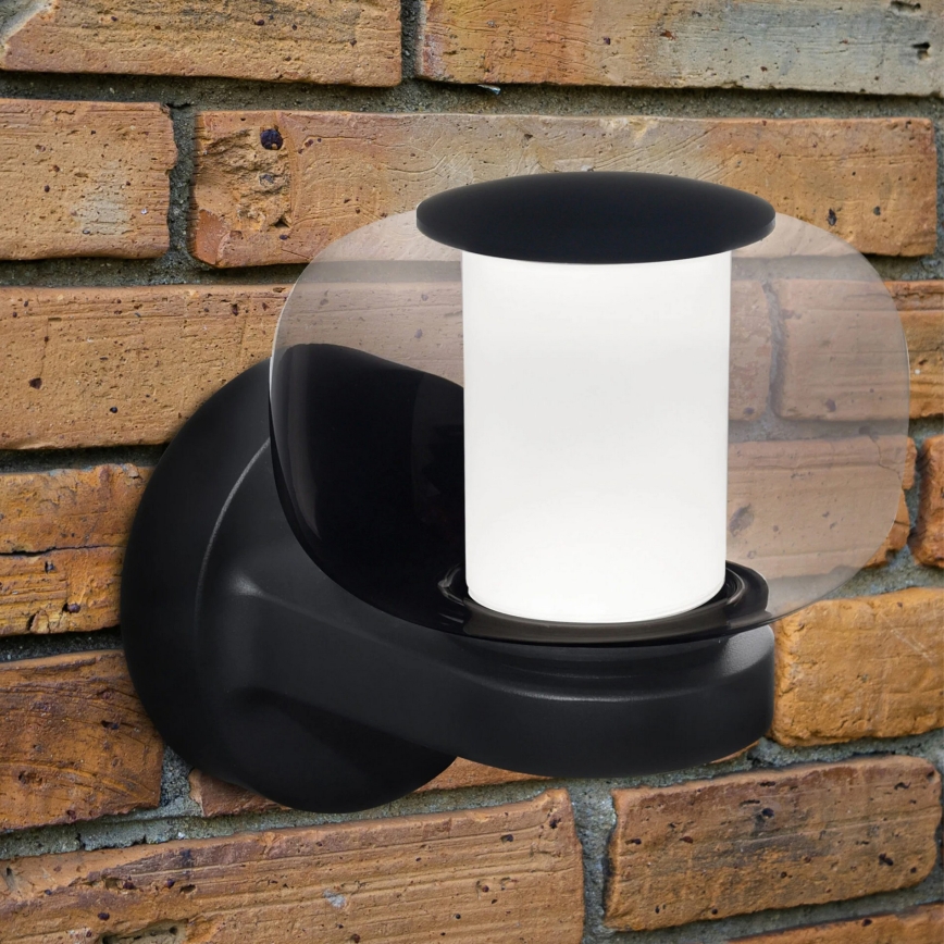 LED udendørs væglampe MALAGA LED/12W/230V IP44 sort