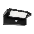 LED udendørs væglampe med bevægelses- og skumringssensor LED/20W/230V 3000/4000/6500K IP54 sort