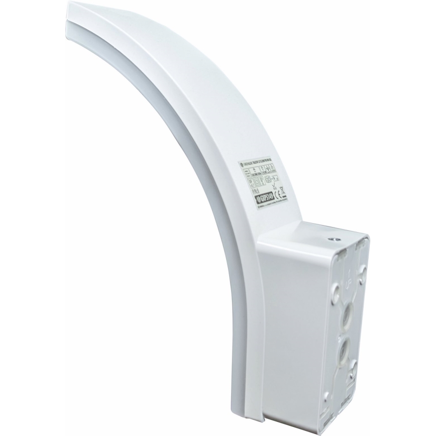 Dæmpbar LED udendørs væglampe med bevægelses- og skumringssensor LED/12/15/20W/230V IP65 hvid