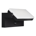LED udendørs væglampe med bevægelses- og skumringssensor XERTO LED/20W/230V 3000/4000/6500K IP44 sort