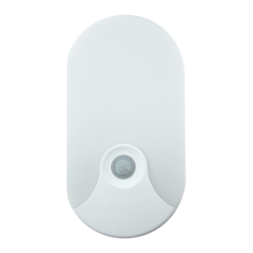 LED udendørs væglampe med bevægelsessensor, 18 W/230 V, IP44, hvid