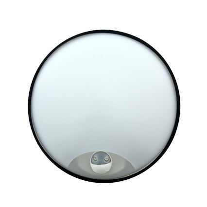 LED Dæmpbar udendørs væglampe med bevægelsessensor LED/15/18/20W/230V 3000K/4000K/6500K IP65 sort/hvid