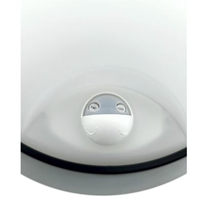 LED Dæmpbar udendørs væglampe med bevægelsessensor LED/15/18/20W/230V 3000K/4000K/6500K IP65 sort/hvid