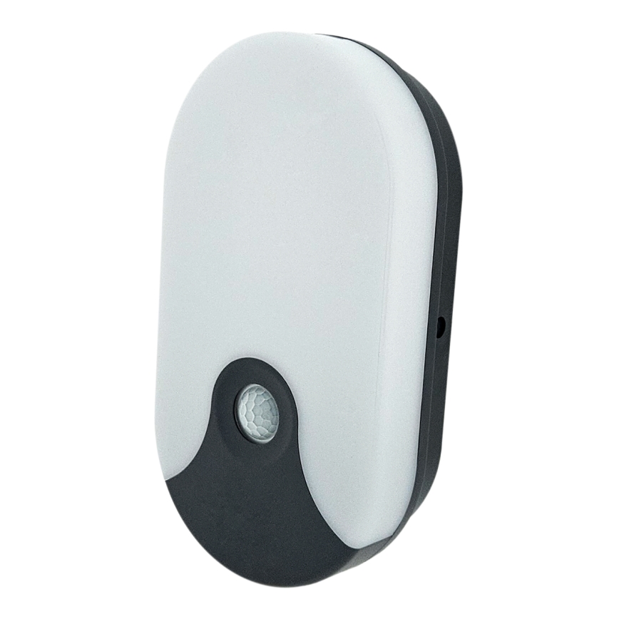 LED udendørs væglampe med bevægelsessensor LED/18W/230V IP44 antracit