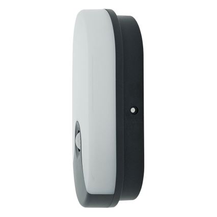 LED udendørs væglampe med bevægelsessensor LED/18W/230V IP44 antracit