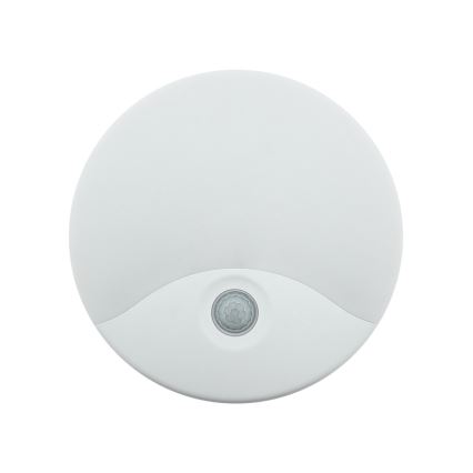 LED udendørs væglampe med bevægelsessensor LED/18W/230V IP44 hvid