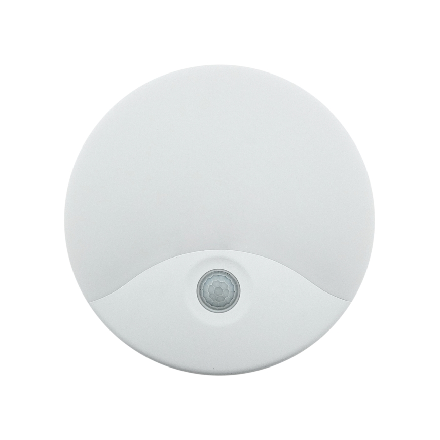 LED udendørs væglampe med bevægelsessensor LED/18W/230V IP44 hvid