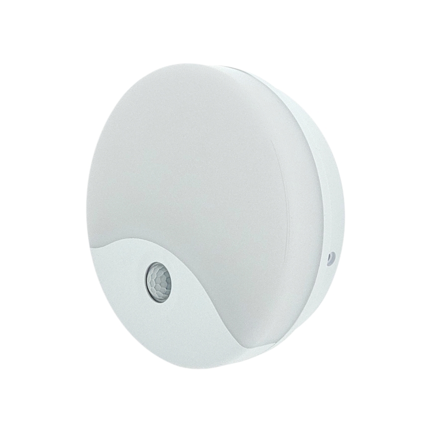 LED udendørs væglampe med bevægelsessensor LED/18W/230V IP44 hvid
