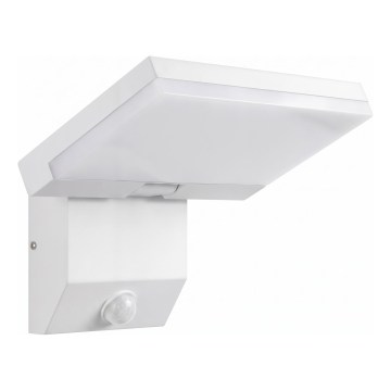 LED udendørs væglampe med bevægelsessensor LED/18W/230V IP44 hvid