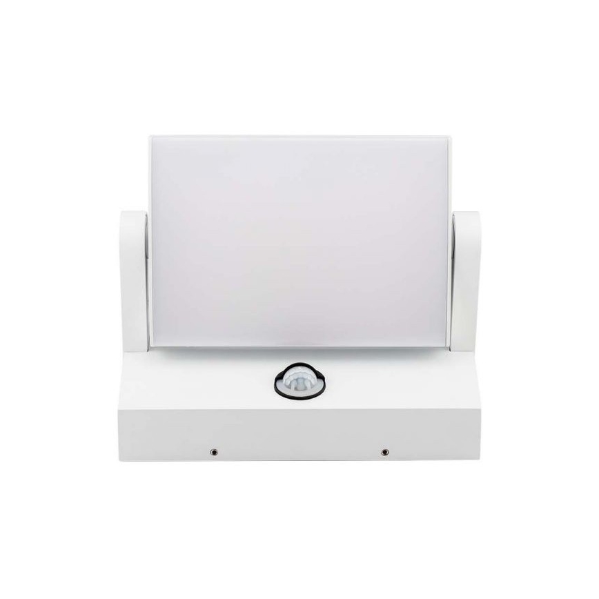 LED Udendørs væglampe med sensor LED/17W/230V 4000K IP65 hvid
