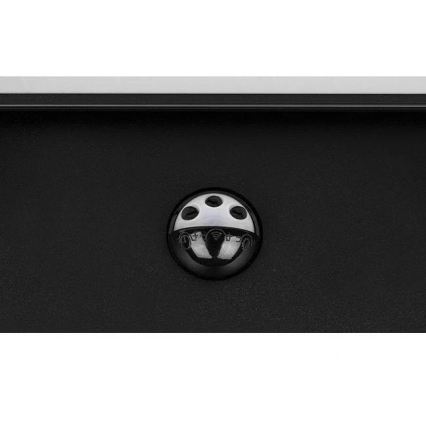 LED udendørs væglampe med bevægelses- og skumringssensor LED/36W/230V 3000/4000/6500K IP54 sort