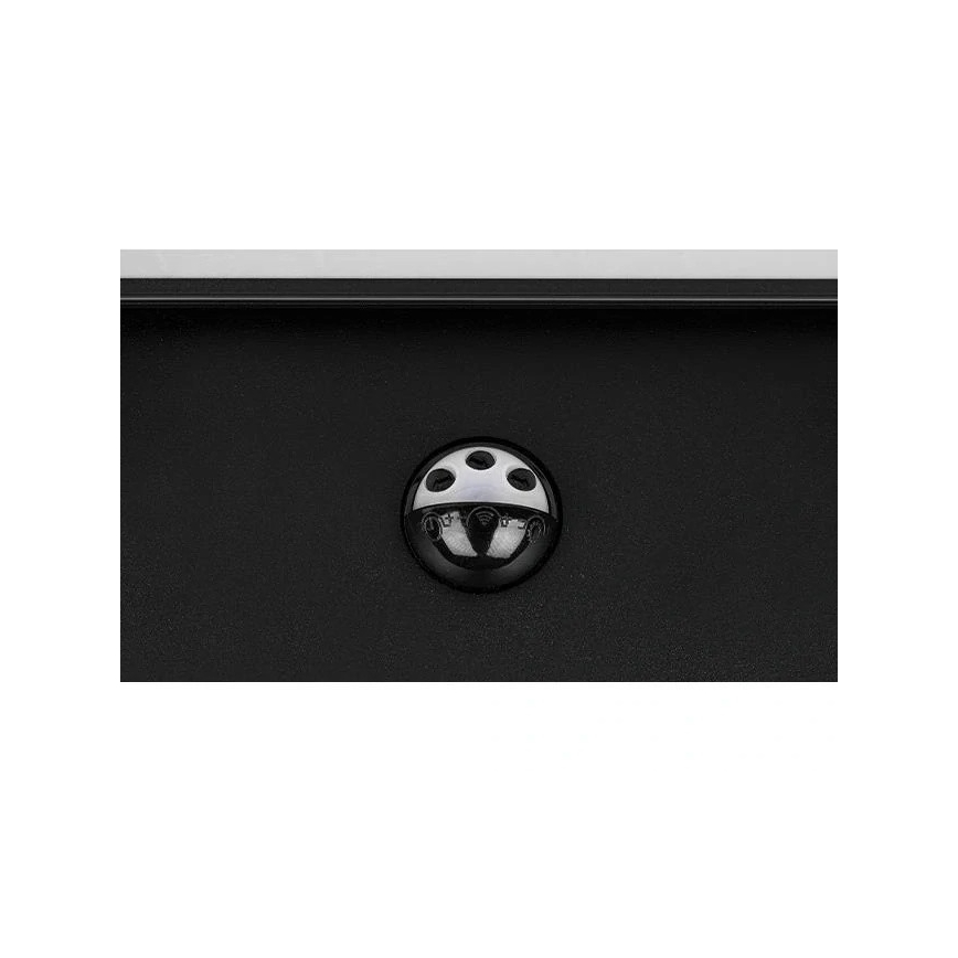 LED udendørs væglampe med bevægelses- og skumringssensor LED/36W/230V 3000/4000/6500K IP54 sort