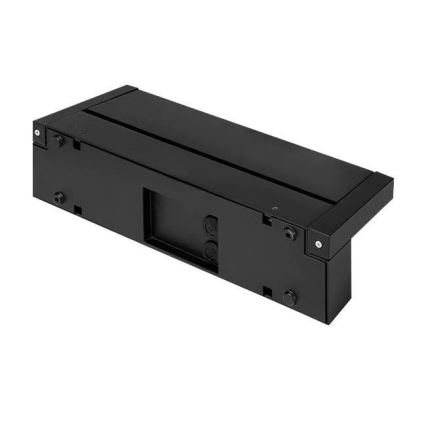 LED udendørs væglampe med bevægelses- og skumringssensor LED/36W/230V 3000/4000/6500K IP54 sort
