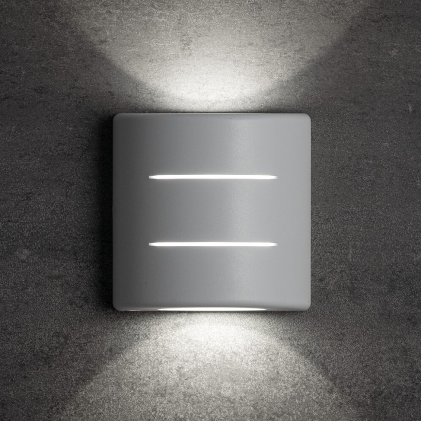 LED udendørs væglampe REFAZI LED/6W/230V IP54 hvid