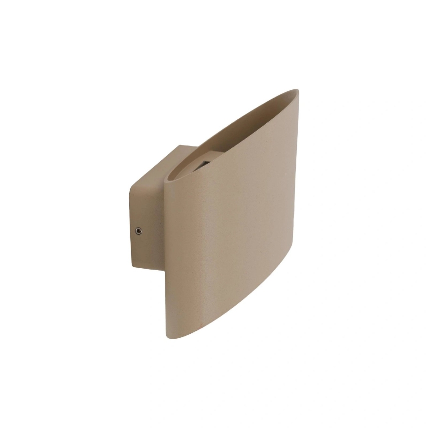 LED udendørs væglampe VERTO LED/5W/230V IP54 beige
