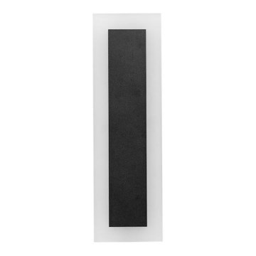 LED udendørs væglampe WOW LED/10W/230V 3000/4000/6500K 30 cm IP54 sort