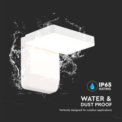 LED Udendørs wall flexible lys LED/17W/230V IP65 3000K hvid