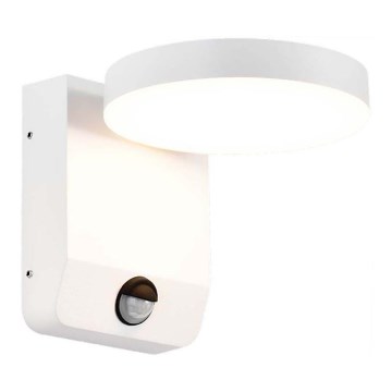 LED Udendørs wall flexible lys med sensor LED/17W/230V IP65 4000K hvid