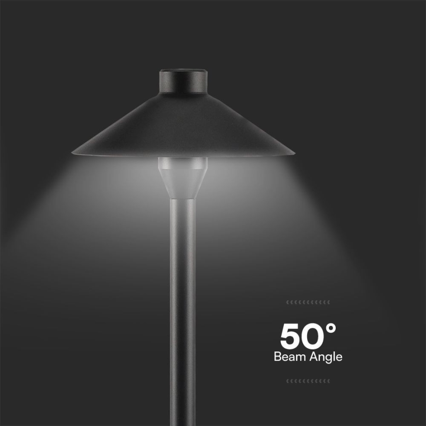 LED udendørslampe 02.01.2001 LED/7W/230V IP65 3000K