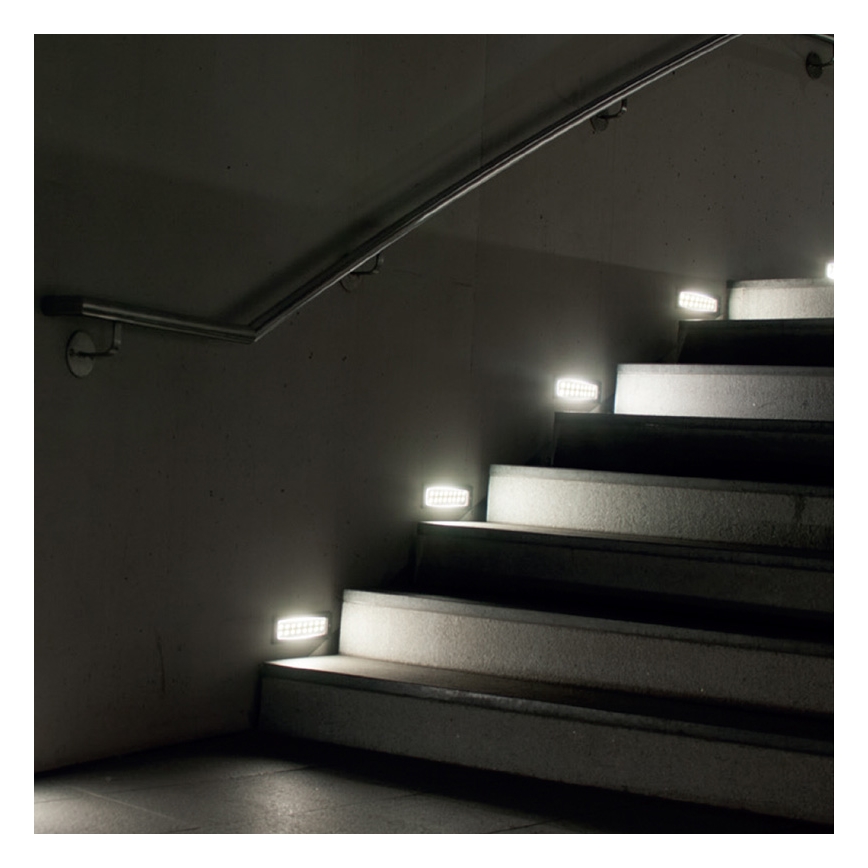 LED udendørslampe 1x12LED/1W/230V IP54
