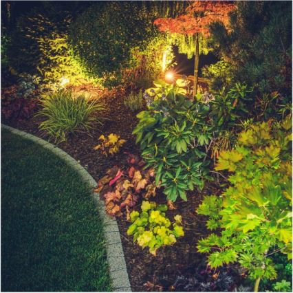 LED udendørslampe BLAKE LED/5W/230V 3000K IP65 sort