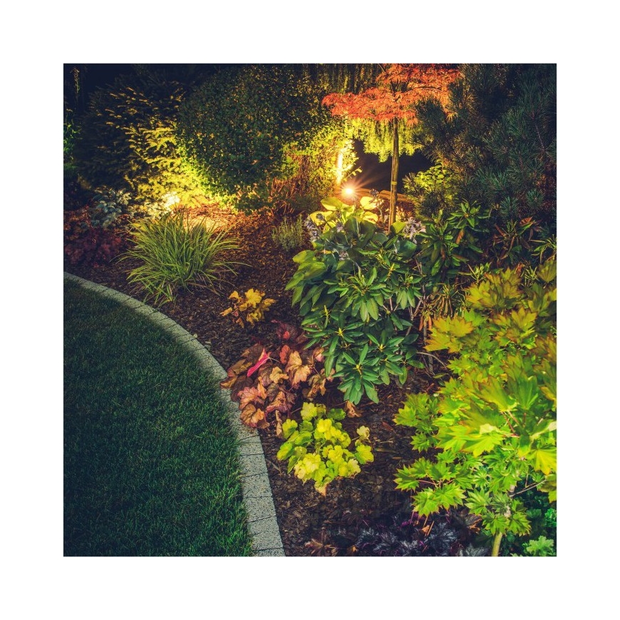 LED udendørslampe BLAKE LED/5W/230V 3000K IP65 sort