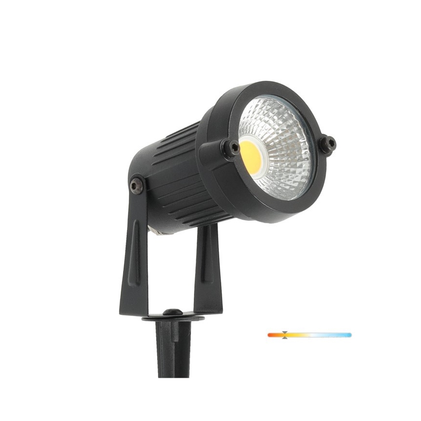 LED udendørslampe BLAKE LED/5W/230V 3000K IP65 sort