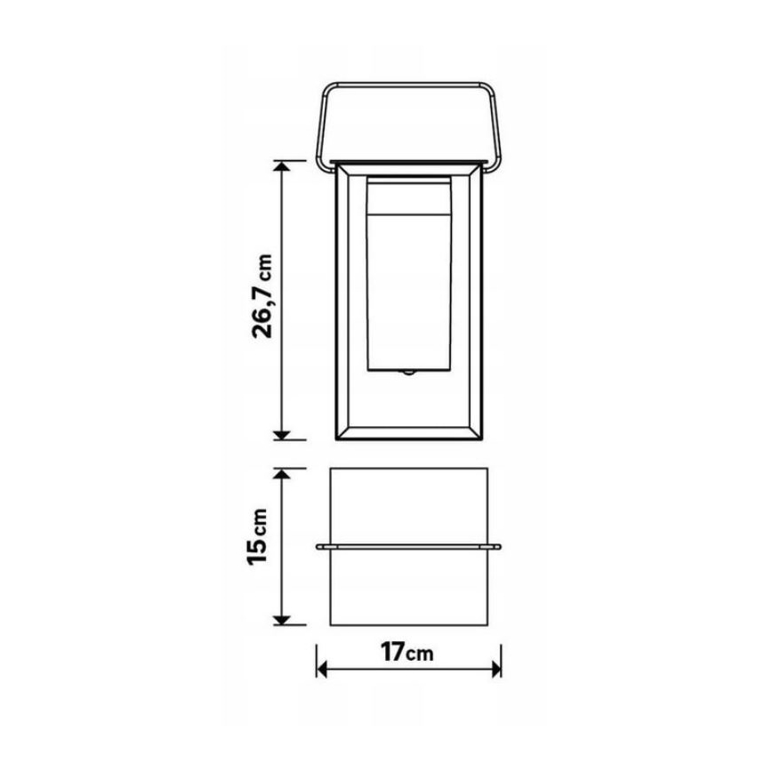 LED udendørslampe dæmpbar MESHY LED/2W/5V IP44