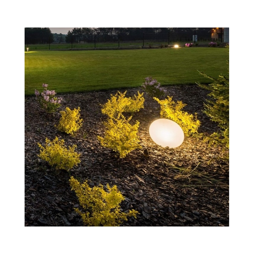 LED udendørslampe dæmpbar RGB-farver LED/1W/230V 28 cm IP67 + fjernbetjening