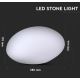 LED udendørslampe dæmpbar RGB-farver LED/1W/230V 28 cm IP67 + fjernbetjening