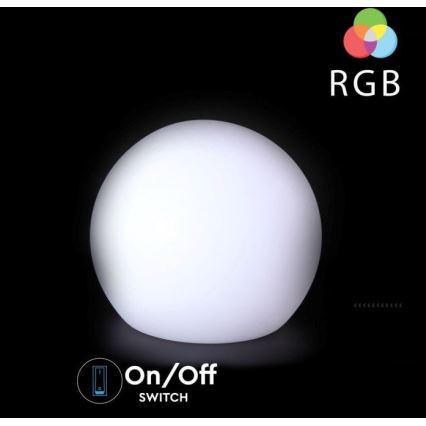 LED udendørslampe dæmpbar RGB-farver LED/1W/230V 30 cm IP67