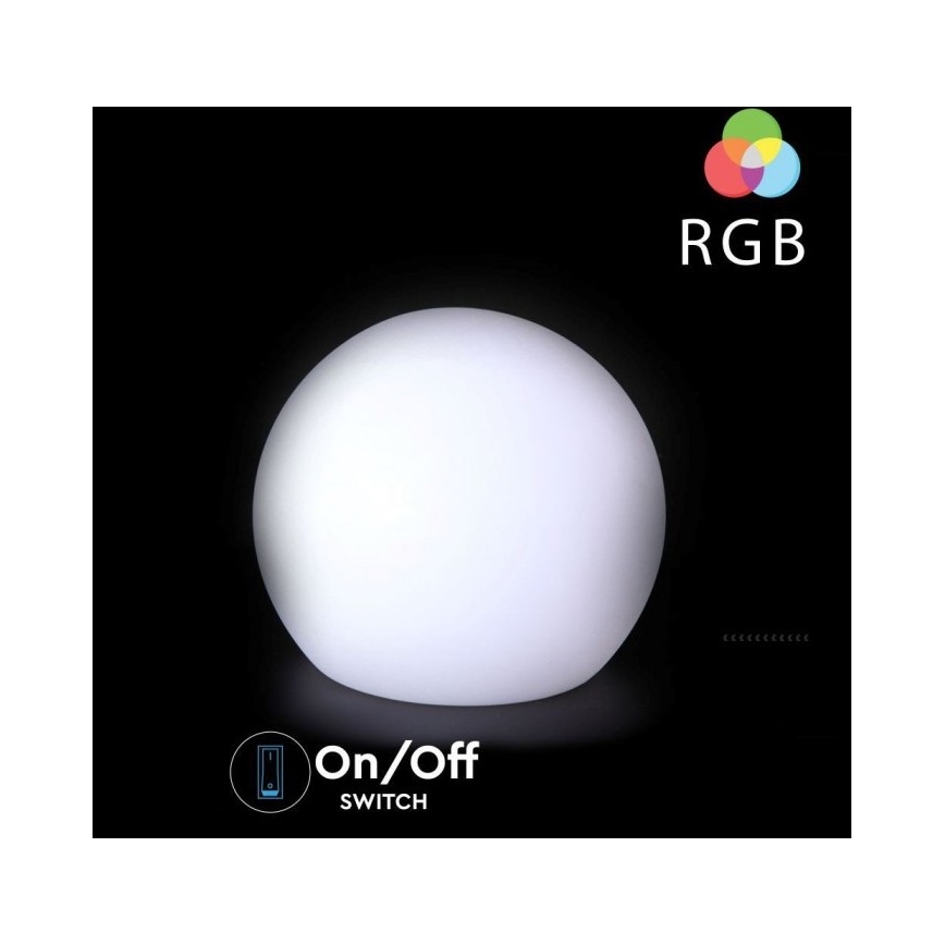 LED udendørslampe dæmpbar RGB-farver LED/1W/230V 30 cm IP67