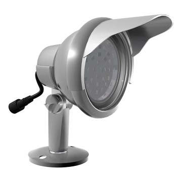 LED udendørslampe EASY CONNECT 1xGU10/10W/230V IP67 mat krom