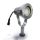 LED udendørslampe EASY CONNECT 1xGU10/4W/230V IP67 mat krom