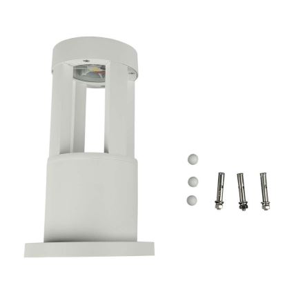 LED Udendørslampe LED/10W/230V 25cm 4000K IP65 hvid