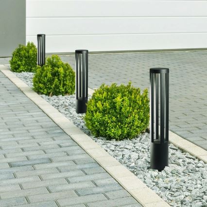 LED udendørslampe LED/10W/230V 3000K IP65 80 cm sort