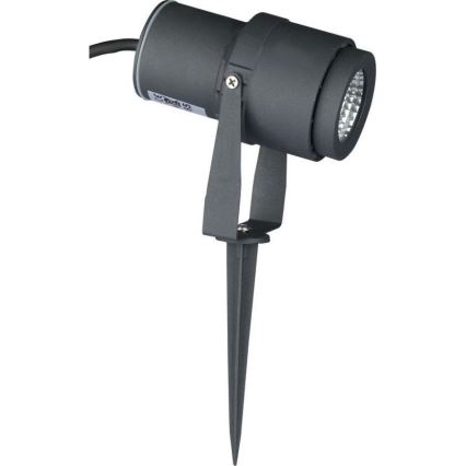 LED udendørslampe LED/12W/100-240V IP65 3000K grå