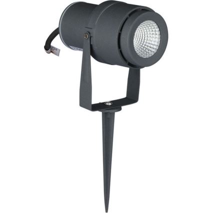 LED udendørslampe LED/12W/100-240V IP65 3000K grå