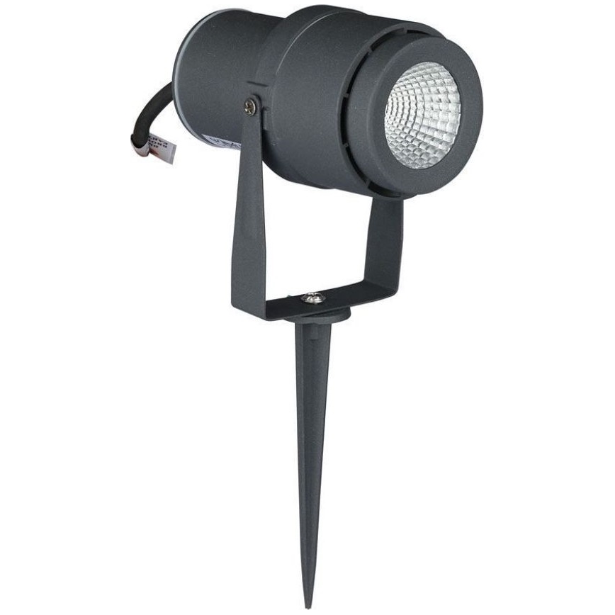 LED udendørslampe LED/12W/100-240V IP65 3000K grå