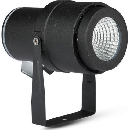 LED udendørslampe LED/12W/100-240V IP65 4000K sort