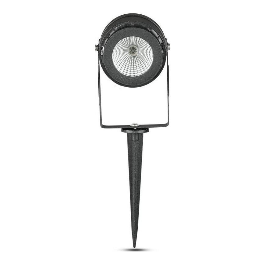 LED udendørslampe LED/12W/100-240V IP65 4000K sort