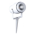 LED udendørslampe LED/12W/100-240V IP65 hvid - grønt lys