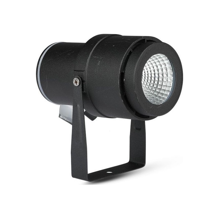 LED udendørslampe LED/12W/100-240V IP65 sort - grønt lys