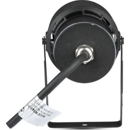 LED udendørslampe LED/12W/100-240V IP65 sort - grønt lys