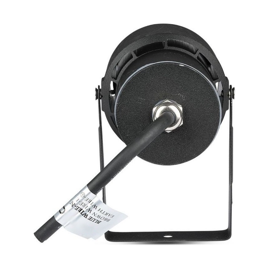 LED udendørslampe LED/12W/100-240V IP65 sort - grønt lys