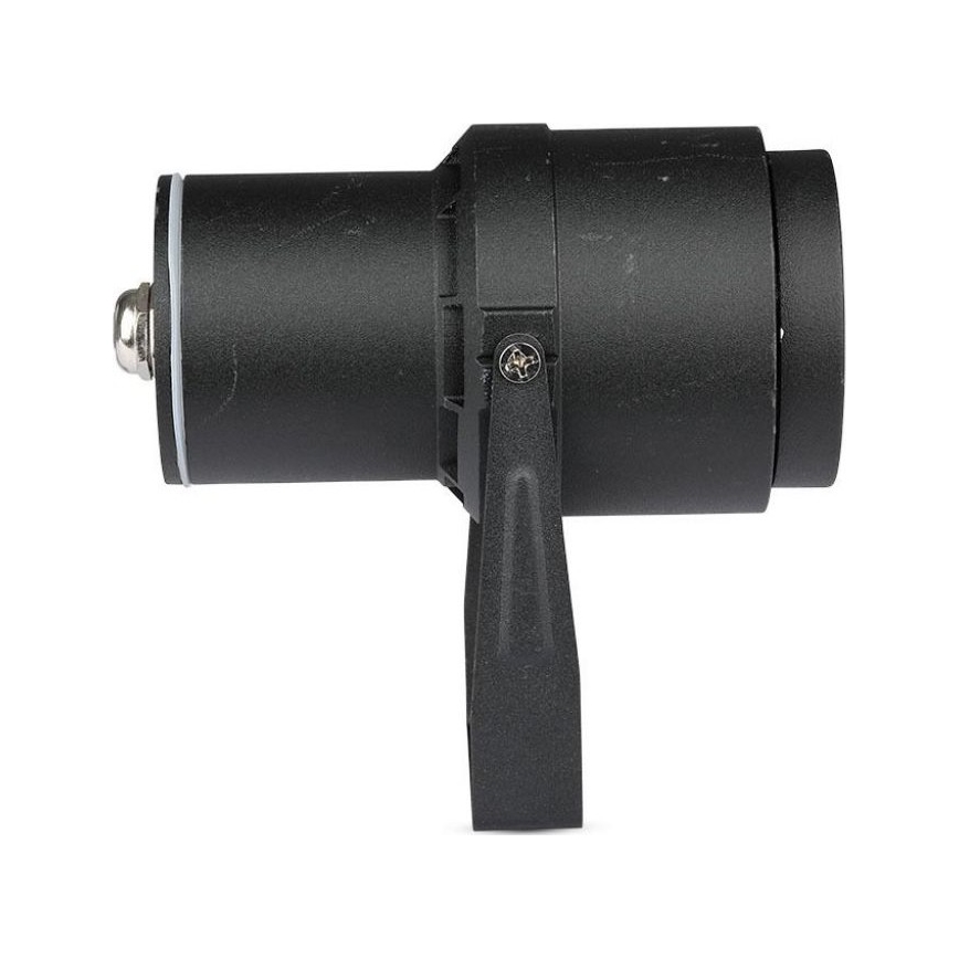 LED udendørslampe LED/12W/100-240V IP65 sort - grønt lys