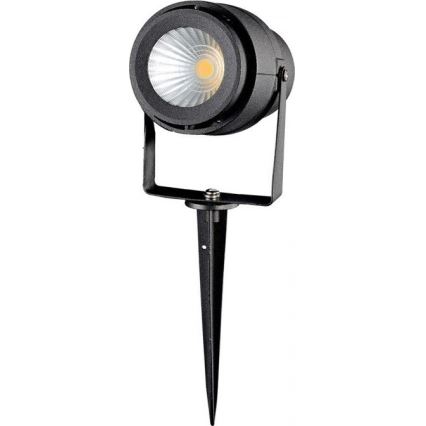 LED udendørslampe LED/12W/100-240V IP65 sort - grønt lys